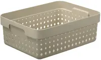 NHG Bac de rangement SEOUL BASKET M, PP, beige