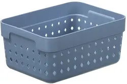 NHG Corbeille de rangement SEOUL ORGANIZER L, bleu