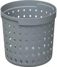 NHG Bac de rangement SEOUL ROUND ORGANIZER L, gris