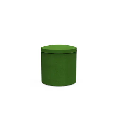Pouf Margot diamètre 42 x H. 43 cm - revêtement tissu Step bambou