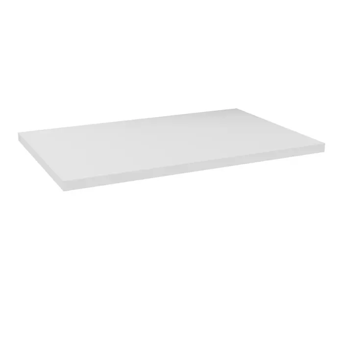 Tablette supplémentaire L. 60 mélamine blanc neige