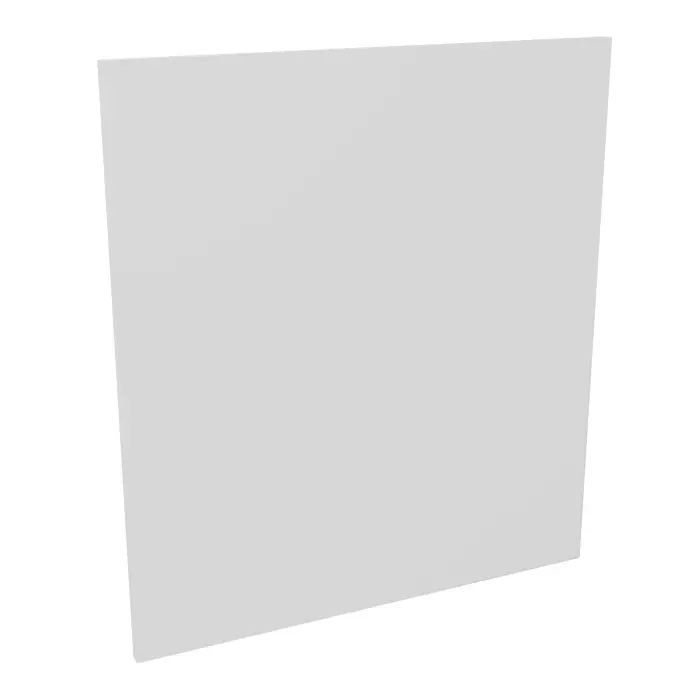 1 Habillage Guest ép. 19 mm mélamine blanc neige pour module haut L. 80 cm