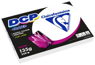 Clairefontaine Papier laser DCP Coated Gloss, A4, 135 g/m2
