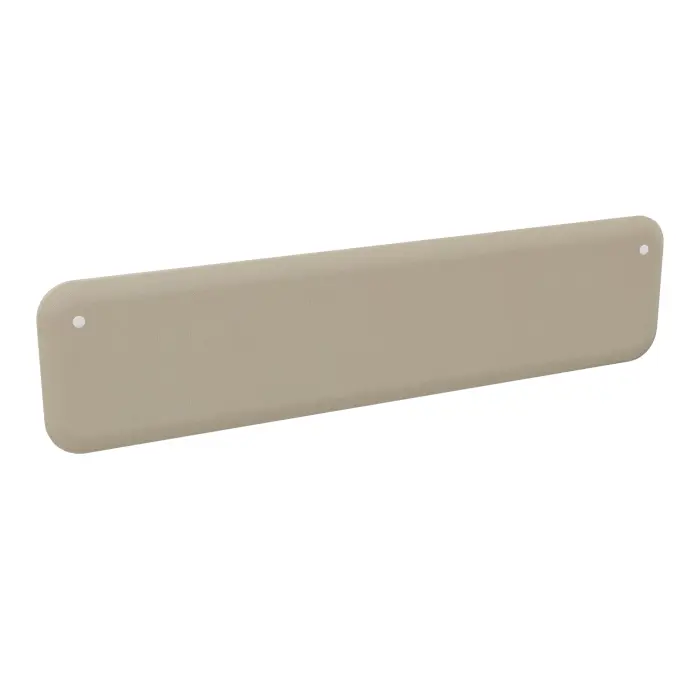 Re-Source panneau Solange frontal-latéral H. 40 cm x L. 160 cm tissu tissu Step beige