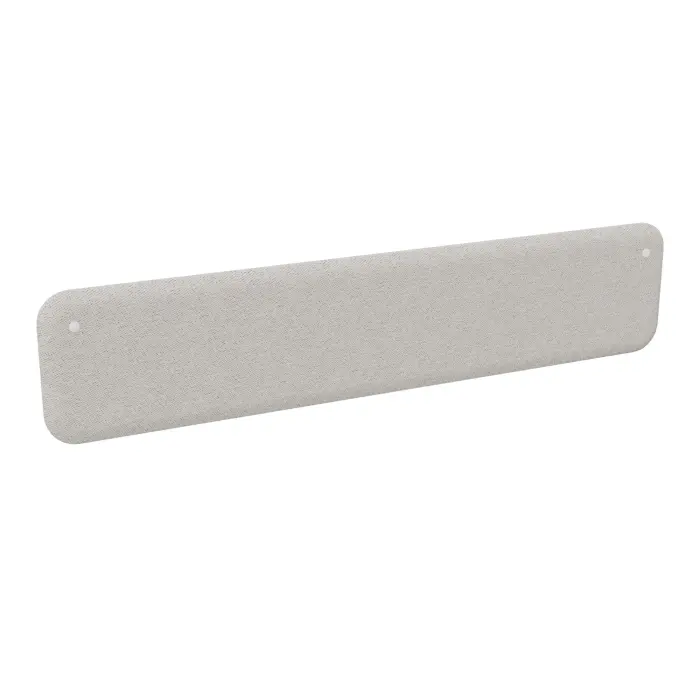 Re-Source panneau Solange frontal-latéral H. 40 cm x L. 180 cm tissu tissu Chili Beige chiné