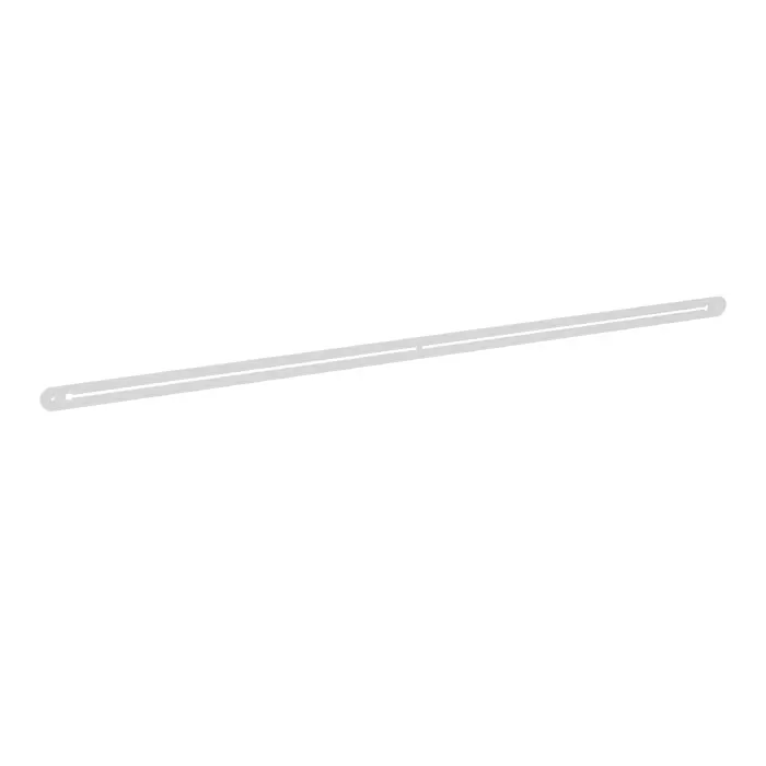 Rail pour suspension accessoire Solange L. 180 cm métal lisse blanc