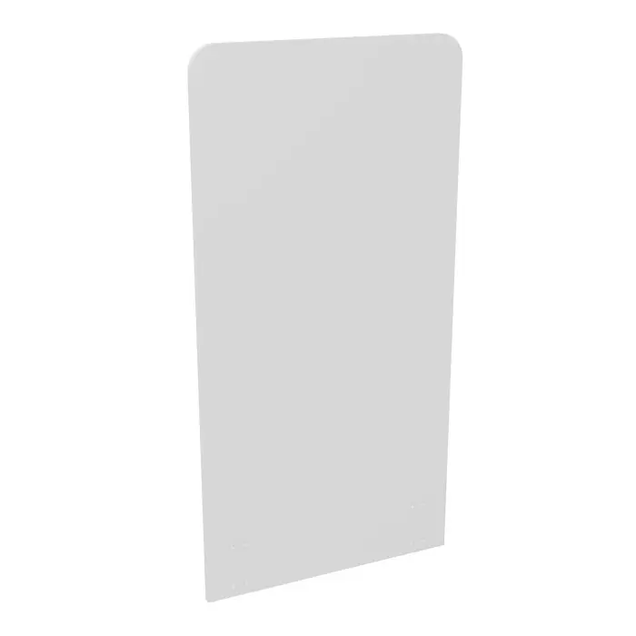 Cloison twins mélamine blanc neige H. 160 cm x L. 80 cm épaisseur 25mm