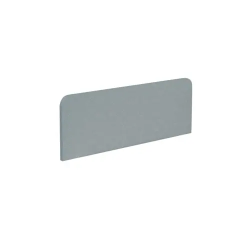 Panneau écran frontal Twins ép. 25 mm L. 120 x H. 40 cm tissu Bondaï gris nuage