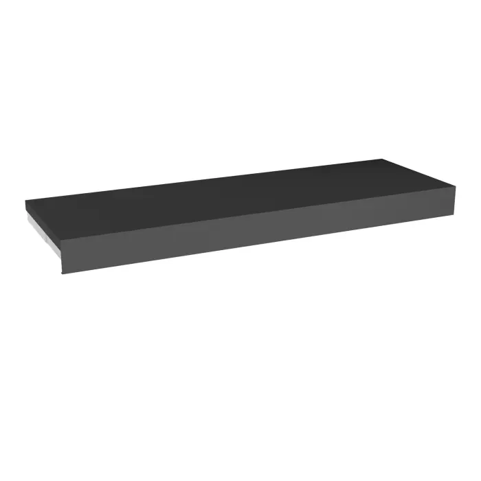 Tablette de consultation L. 120 cm gris anthracite