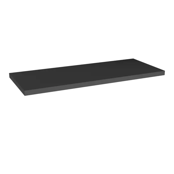 Tablette métal L100 cm anthracite