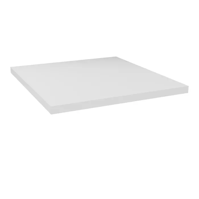Tablette Camille optionnelle pour double case mélamine blanc neige L. 37,4 x H. 35,9 cm épaisseur 19mm