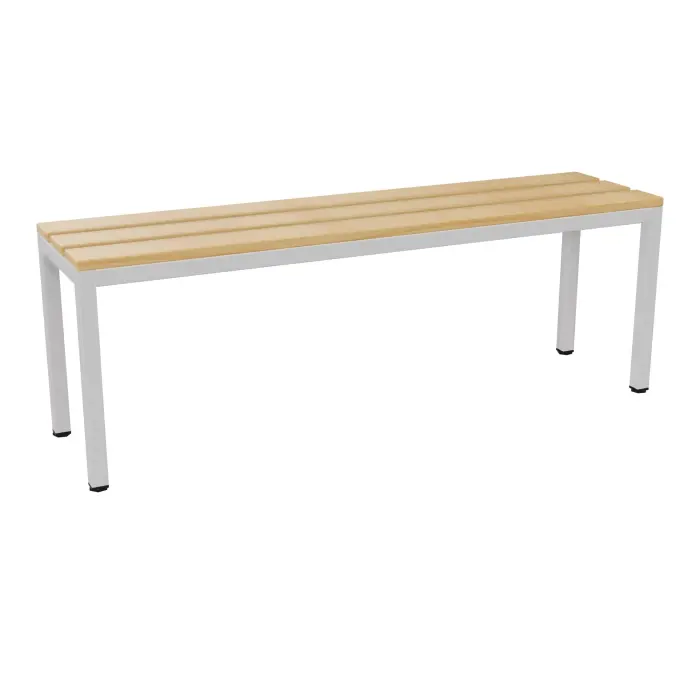Bancs  L. 120 cm finition gris