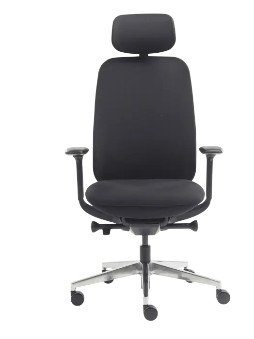 Fauteuil synchrone automatique Dossier tissu tendu Assise améliorée