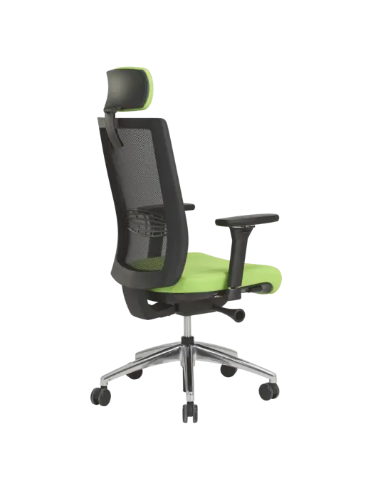 Fauteuil synchrone automatique Dossier filet noir 100 000 cycles Réglage de tension automatique