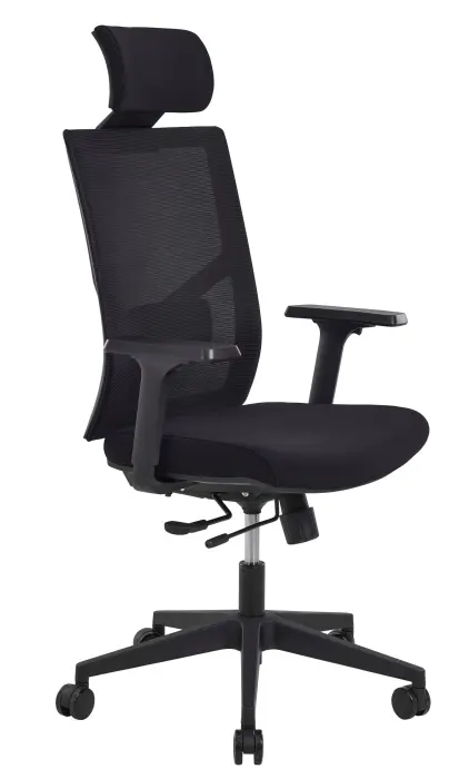 Fauteuil synchrone automatique Tension réglable, anti-retour Translation d'assise Dossier filet