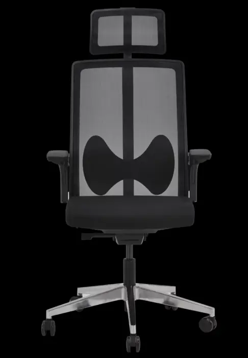 Têtière réglable en hauteur et orientable
Dossier filet
Support lombaire réglable
Translation d'assise
Tension réglable par manivelle
Inclinaison de l'assise réglable (position assise négative possible)
Accoudoirs réglables 3D « soft touch »
Coloris noir uniquement non classé au feu.
Lift classe 4
Pied nylon
Roulettes Ø 60 mm