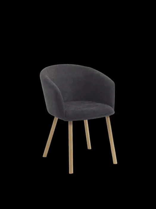 Piètement en métal avec impression à chaud imitation bois
Tissu non classé au feu
Livré non monté
