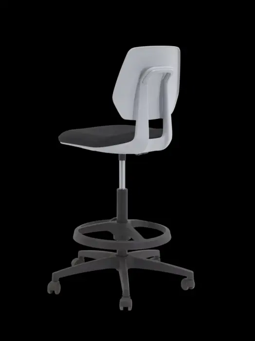 Coque en polyuréthane gris
Assise tissu
24 coloris disponibles sur commande
