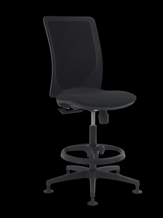 Réglable en hauteur par lift de 61 à 86 cm
Piétement nylon
Dossier filet noir sur stock
Tissu stock 100 000 cycles
24 coloris disponibles sur commande