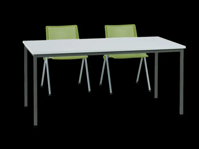 Table poly gris 14070