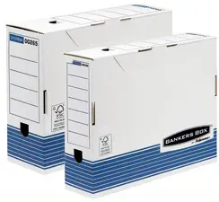Fellowes BANKERS BOX SYSTEM boîte d'archives, (L)150mm, bleu