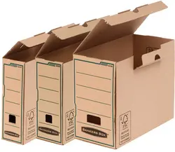 Fellowes Boîte archives R-Kive EARTH, (L)100 mm, marron