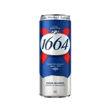 1664 CANETTE BIERE BLONDE 330ML