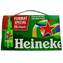 HEINEKEN BOUTEILLE BIERE PACK DE 24 x 250ML