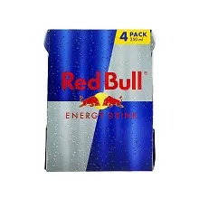 REDBULL CANETTE BOISSON ENERGISANTE PACK DE 4 x250ML