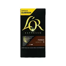 L'OR ESPRESSO CAPSULES CAFE FORZA N°9 10PCS