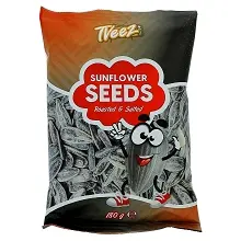 TVEEZ GRAINES DE TOURNESOL GRILLEES ET SALEES 180G