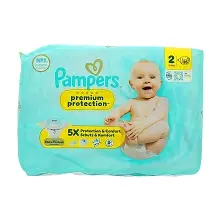 PAMPERS COUCHES PREMIUM PROTECTION N°2 (4-8 KG) 35PCS
