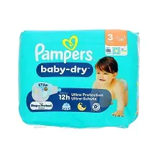 PAMPERS COUCHES BABY DRY N°3 (6-10 KG) 36PCS