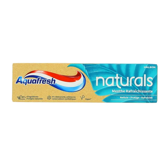 AQUAFRESH DENTIFRICE NATURALS MINT 75ML