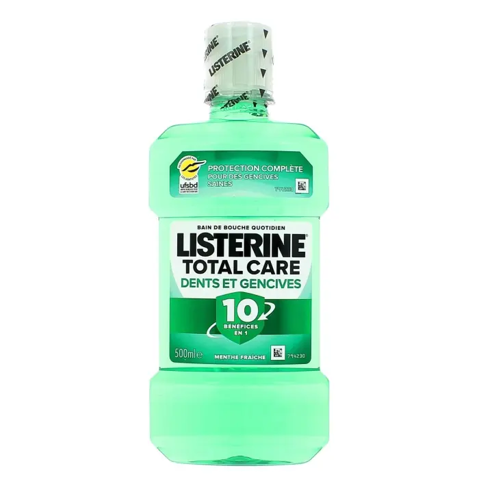 LISTERINE BAIN DE BOUCHE TOTAL CARE DENTS & GENCIVES  500ML