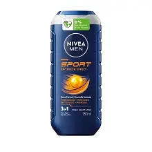 NIVEA MEN SHAMPOOING & GEL DOUCHE 3EN1 SPORT 250ML