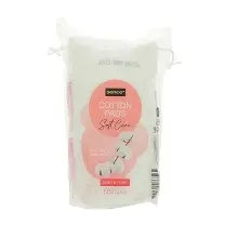 SENCE DISQUE A DEMAQUILLER COTON SOFT&PURE OVAL 50PCS