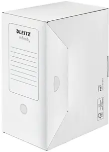 LEITZ Boîte à archives Infinity, sans acide, (L)150mm, blanc