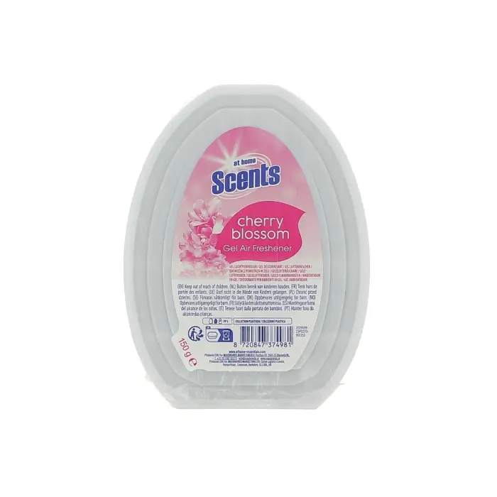 AT HOME SCENTS DESODORISANT GEL CHERRY BLOSSOM 2x150GR