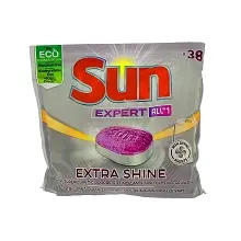 SUN TABS EXPERT ALL-IN-1 EXTRA SHINE 38PCS