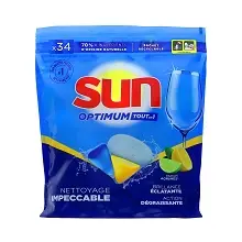 SUN CAPS OPTIMUM TOUT-EN-1 AGRUMES 34PCS
