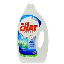 LE CHAT LESSIVE LIQUIDE L'EXPERT SOUFFLE DE FRAICHEUR 66 LAVAGES 2,97L