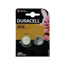 DURACELL ELECTRONICS PILE DL/CR 2016 x2