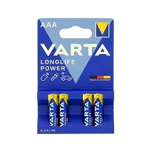 VARTA PILE LONG LIFE POWER AAA LR03 x4