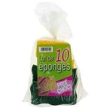 EPONGE BOX 65 LOTS DE 10 EPONGES MIX
