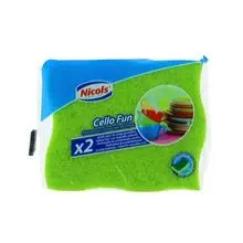 NICOLS EPONGE GRATTANTE FUN 2PCS
