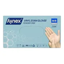HYNEX GANTS VINYLES TRANSPARENTS TAILLE M x100