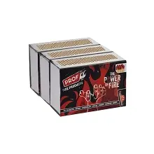 PROF MATCHES ALLUMETTES 47mm LOT DE 3 (x240)