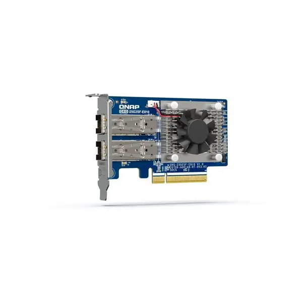 QNAP LAN Card 2x 25GbE SFP28 PCIe Erweiterungskarte +++ QXG-25G2SF-E810