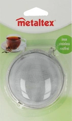 metaltex Boule à thé/épices, diamètre: 75 mm, avec chaînette